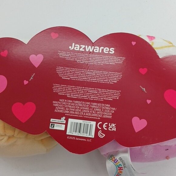 Squishmallows 2 Pack Valentines Day Plush Beata Anita Best Friends 5 Inch - Picture 6 of 6